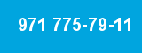 971 775-79-11